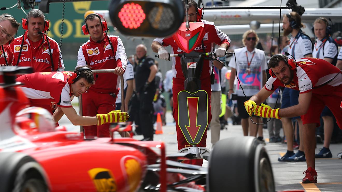 Sebastian Vettel (GER) Ferrari SF15-T at Formula One World Championship, Rd1, Australian Grand Prix, Qualifying, Albert Park, Melbourne, Australia, Saturday 14 March 2015. © Sutton Motorsport Images