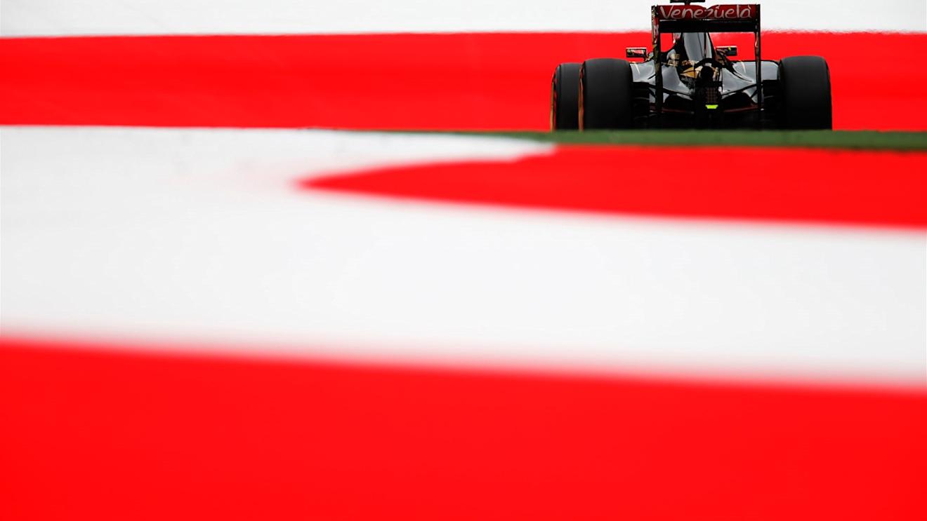 Pastor Maldonado (VEN) Lotus E23 Hybrid at Formula One World Championship, Rd8, Austrian Grand Prix, Practice, Spielberg, Austria, Friday 19 June 2015. © Sutton Motorsport Images