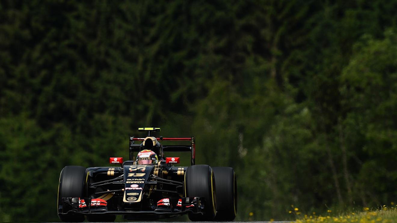 Pastor Maldonado (VEN) Lotus E23 Hybrid at Formula One World Championship, Rd8, Austrian Grand Prix, Practice, Spielberg, Austria, Friday 19 June 2015. © Sutton Motorsport Images