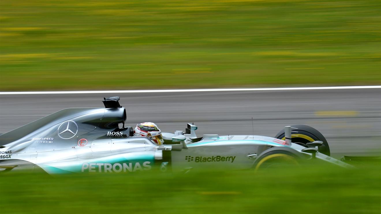 Lewis Hamilton (GBR) Mercedes AMG F1 W06 at Formula One World Championship, Rd8, Austrian Grand Prix, Qualifying, Spielberg, Austria, Saturday 20 June 2015. © Sutton Motorsport Images