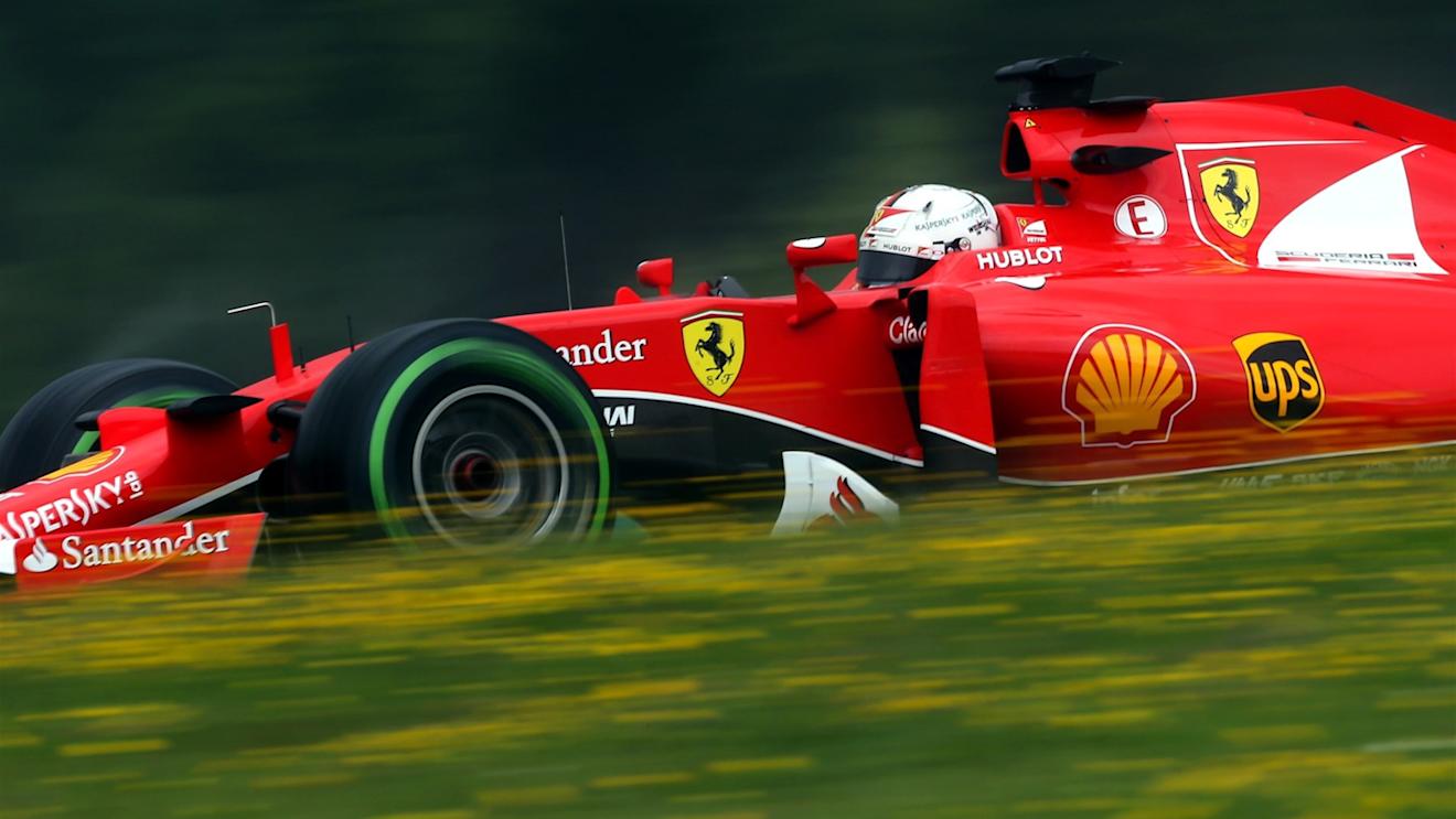 Sebastian Vettel (GER) Ferrari SF15-T at Formula One World Championship, Rd8, Austrian Grand Prix, Qualifying, Spielberg, Austria, Saturday 20 June 2015. © Sutton Motorsport Images