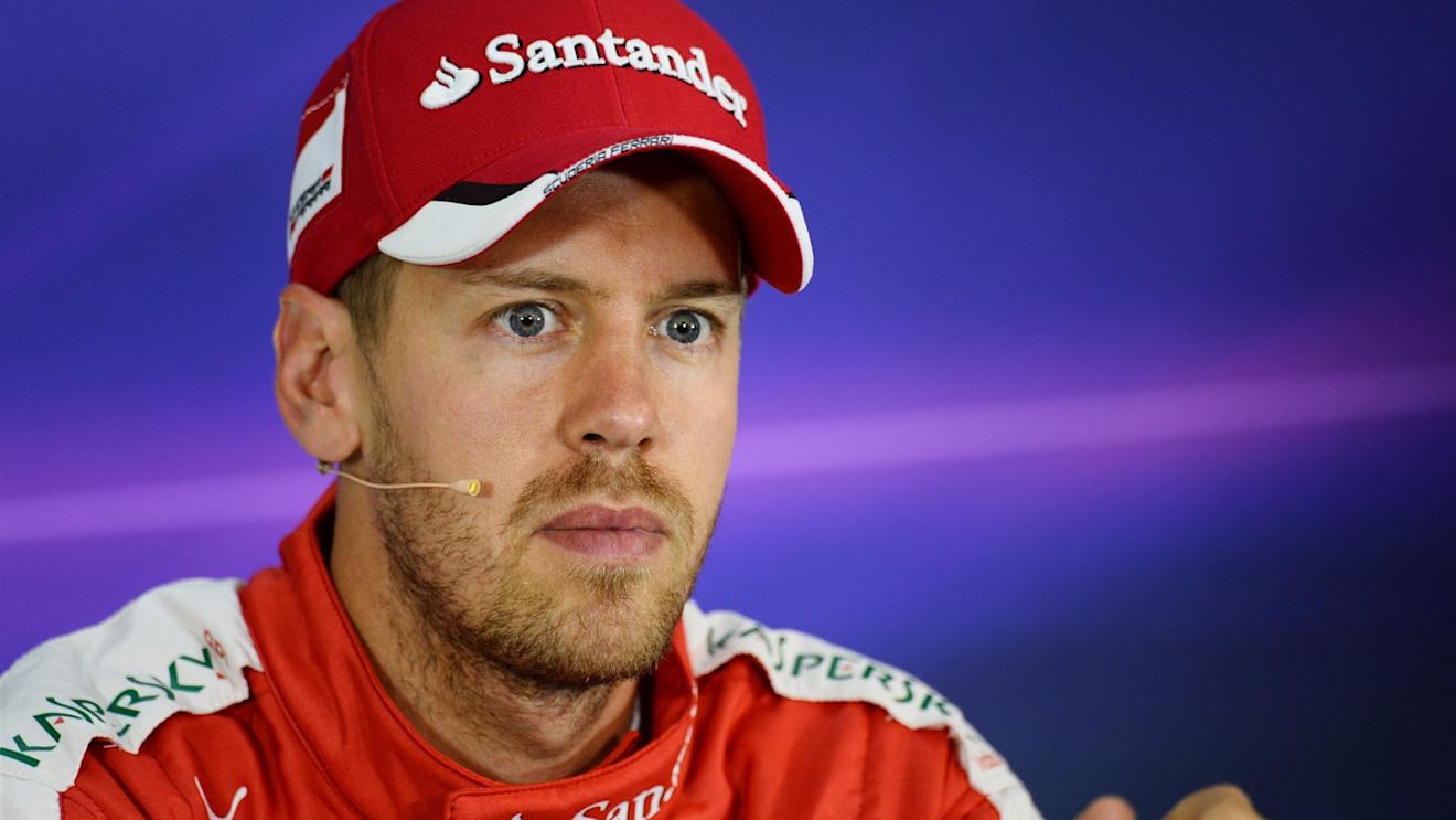 Sebastian Vettel (GER) Ferrari during the Qualifying Press Conference at Formula One World Championship, Rd8, Austrian Grand Prix, Qualifying, Spielberg, Austria, Saturday 20 June 2015. © Sutton Motorsport Images