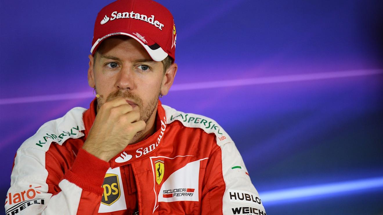 Sebastian Vettel (GER) Ferrari during the Qualifying Press Conference at Formula One World Championship, Rd8, Austrian Grand Prix, Qualifying, Spielberg, Austria, Saturday 20 June 2015. © Sutton Motorsport Images