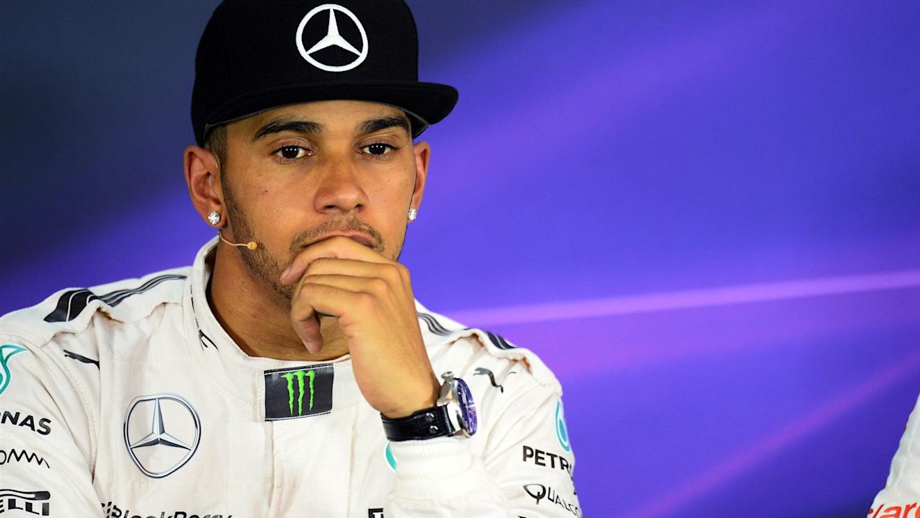 Lewis Hamilton (GBR) Mercedes AMG F1 during the Qualifying Press Conference at Formula One World Championship, Rd8, Austrian Grand Prix, Qualifying, Spielberg, Austria, Saturday 20 June 2015. © Sutton Motorsport Images