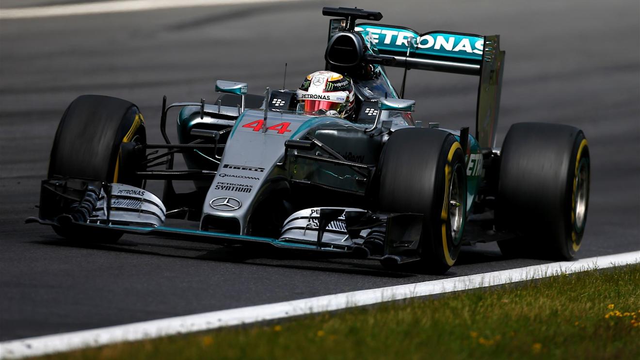 Lewis Hamilton (GBR) Mercedes AMG F1 W06 at Formula One World Championship, Rd8, Austrian Grand Prix, Race, Spielberg, Austria, Sunday 21 June 2015. © Sutton Motorsport Images