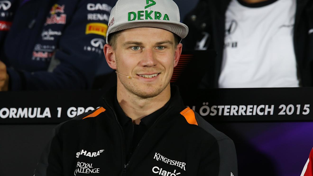 Nico Hulkenberg (GER) Force India F1 in the press conference at Formula One World Championship, Rd8, Austrian Grand Prix, Preparations, Spielberg, Austria, Thursday 18 June 2015. © Sutton Motorsport Images