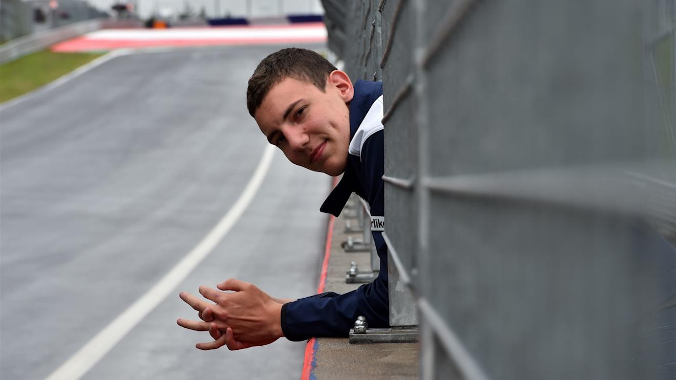Raffaele Marciello (ITA) Sauber Test and Reserve Driver at Formula One Testing, Day One, Spielberg, Austria, Tuesday 23 June 2015. © Sutton Motorsport Images