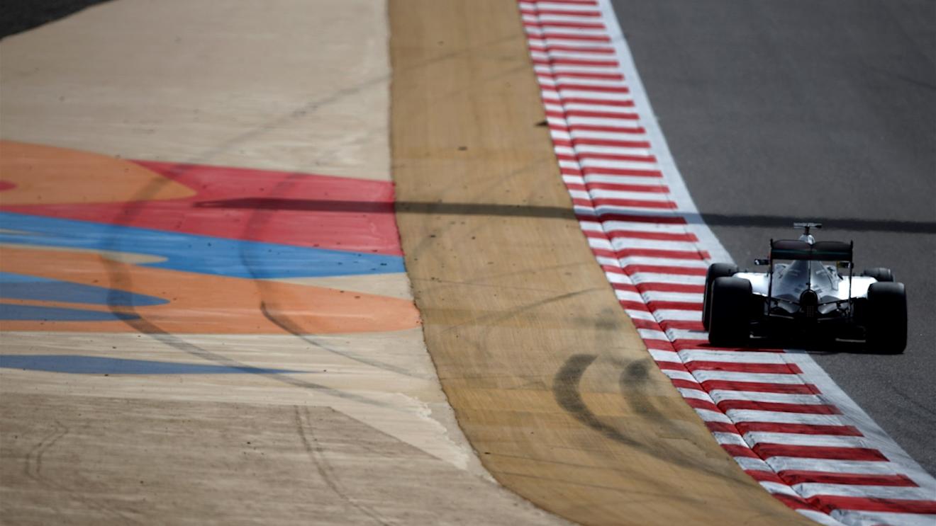 Lewis Hamilton (GBR) Mercedes AMG F1 W06 at Formula One World Championship, Rd4, Bahrain Grand Prix Practice, Bahrain International Circuit, Sakhir, Bahrain, Friday 17 April 2015. © Sutton Motorsport Images