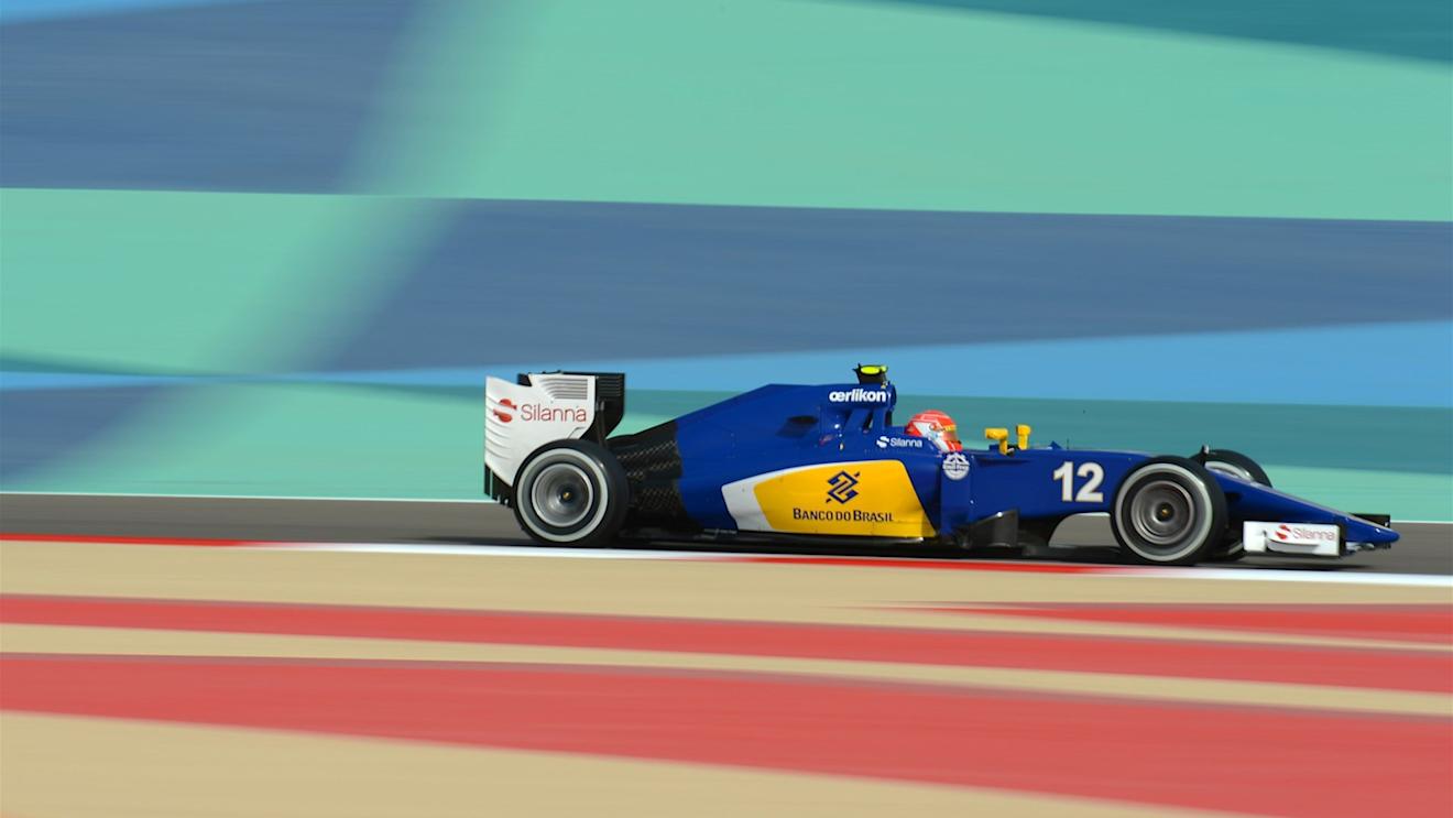 Felipe Nasr (BRA) Sauber C34 at Formula One World Championship, Rd4, Bahrain Grand Prix Practice, Bahrain International Circuit, Sakhir, Bahrain, Friday 17 April 2015. © Sutton Motorsport Images