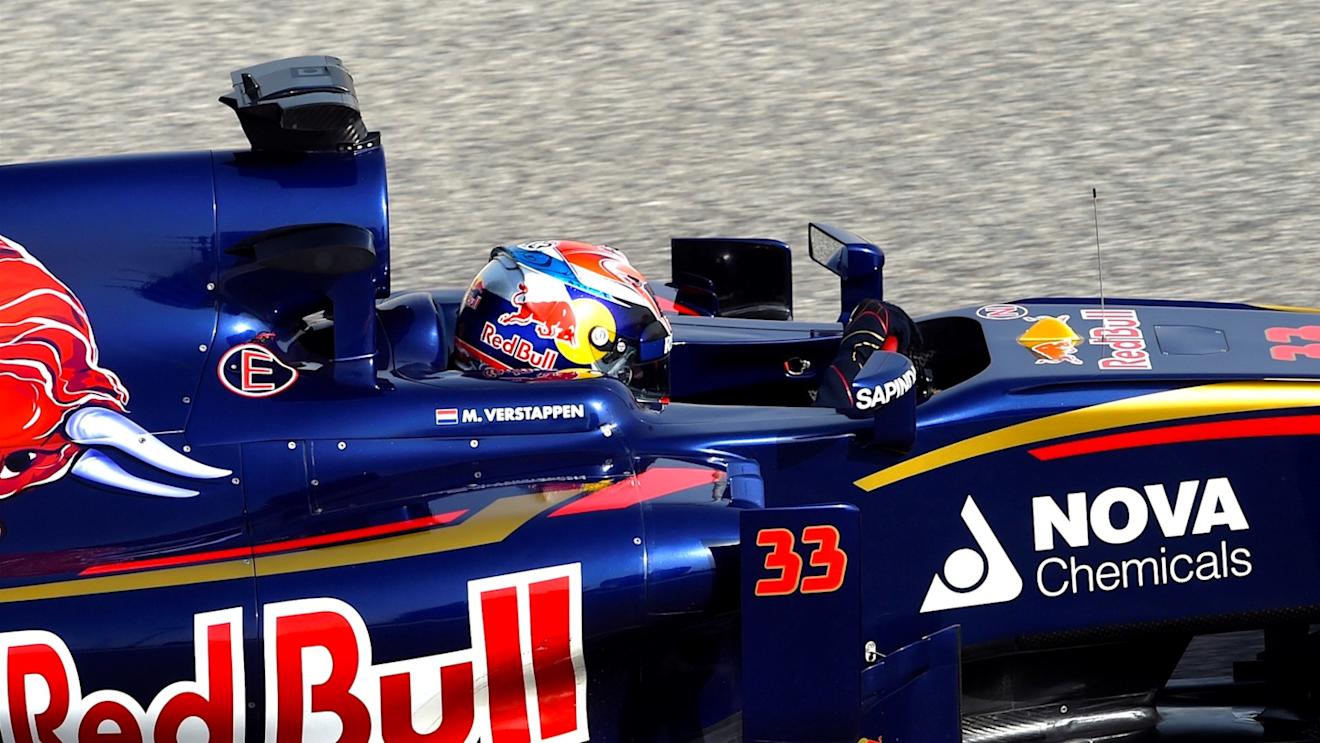 Max Verstappen (NDL) Scuderia Toro Rosso STR10 at Formula One World Championship, Rd4, Bahrain Grand Prix Practice, Bahrain International Circuit, Sakhir, Bahrain, Friday 17 April 2015. © Sutton Motorsport Images