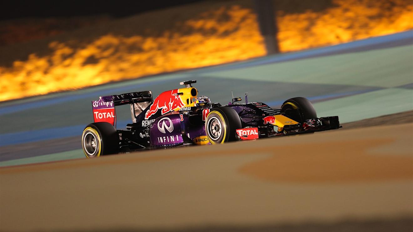 Daniel Ricciardo (AUS) Red Bull Racing RB11 at Formula One World Championship, Rd4, Bahrain Grand Prix Practice, Bahrain International Circuit, Sakhir, Bahrain, Friday 17 April 2015. © Sutton Motorsport Images