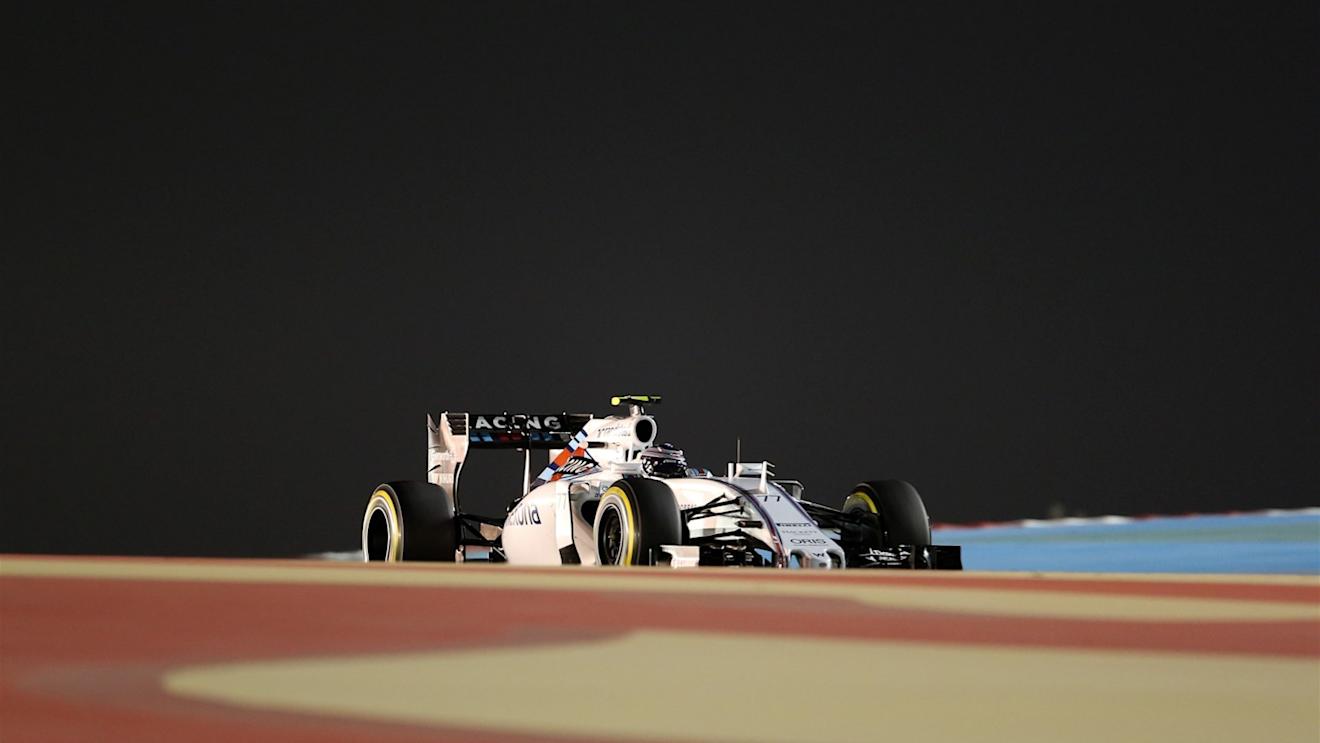 Valtteri Bottas (FIN) Williams FW37 at Formula One World Championship, Rd4, Bahrain Grand Prix Practice, Bahrain International Circuit, Sakhir, Bahrain, Friday 17 April 2015. © Sutton Motorsport Images