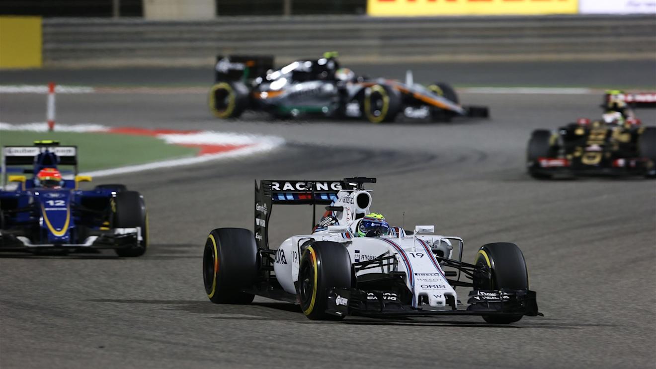 Felipe Massa (BRA) Williams FW37 at Formula One World Championship, Rd4, Bahrain Grand Prix Race, Bahrain International Circuit, Sakhir, Bahrain, Sunday 19  April 2015. © Sutton Motorsport Images