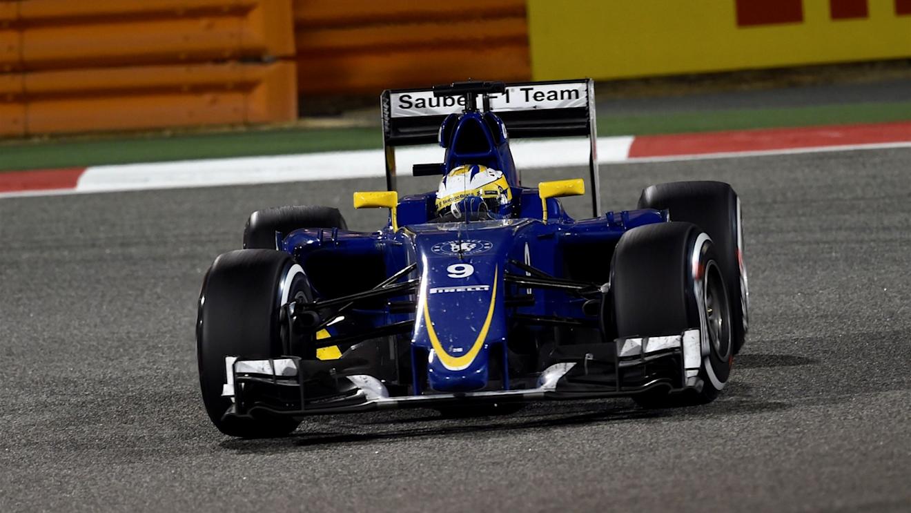 Marcus Ericsson (SWE) Sauber C34 at Formula One World Championship, Rd4, Bahrain Grand Prix Race, Bahrain International Circuit, Sakhir, Bahrain, Sunday 19  April 2015. © Sutton Motorsport Images