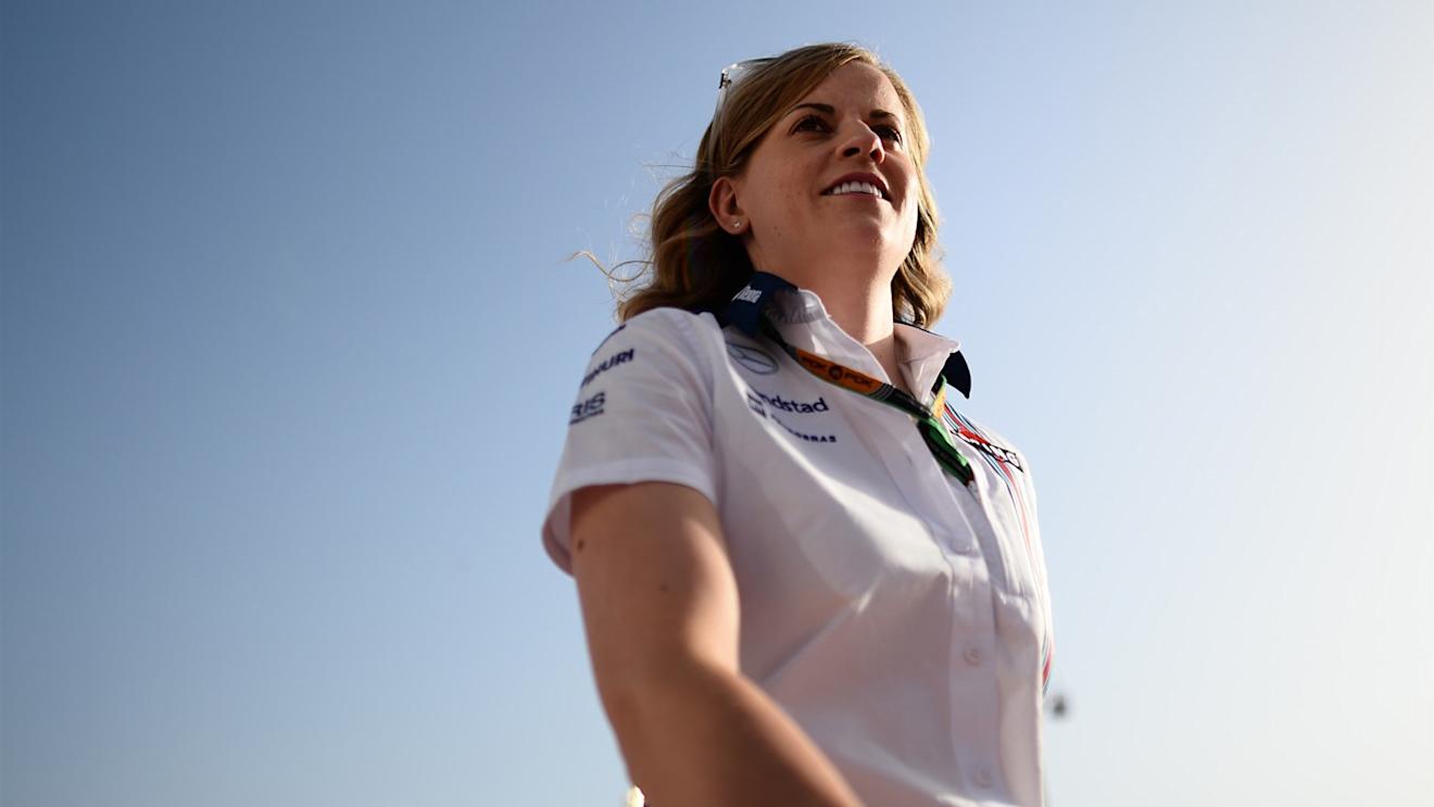 On the 40th anniversary of the last time a female driver scored world championship points, Susie Wolff will compete in FP1 for Williams. © Sutton Motorsport Images
