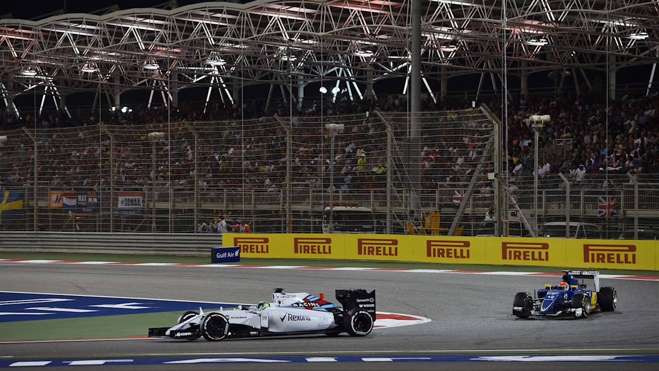 Felipe Massa (BRA) Williams FW37 at Formula One World Championship, Rd4, Bahrain Grand Prix Race, Bahrain International Circuit, Sakhir, Bahrain, Sunday 19  April 2015. © Sutton Motorsport Images