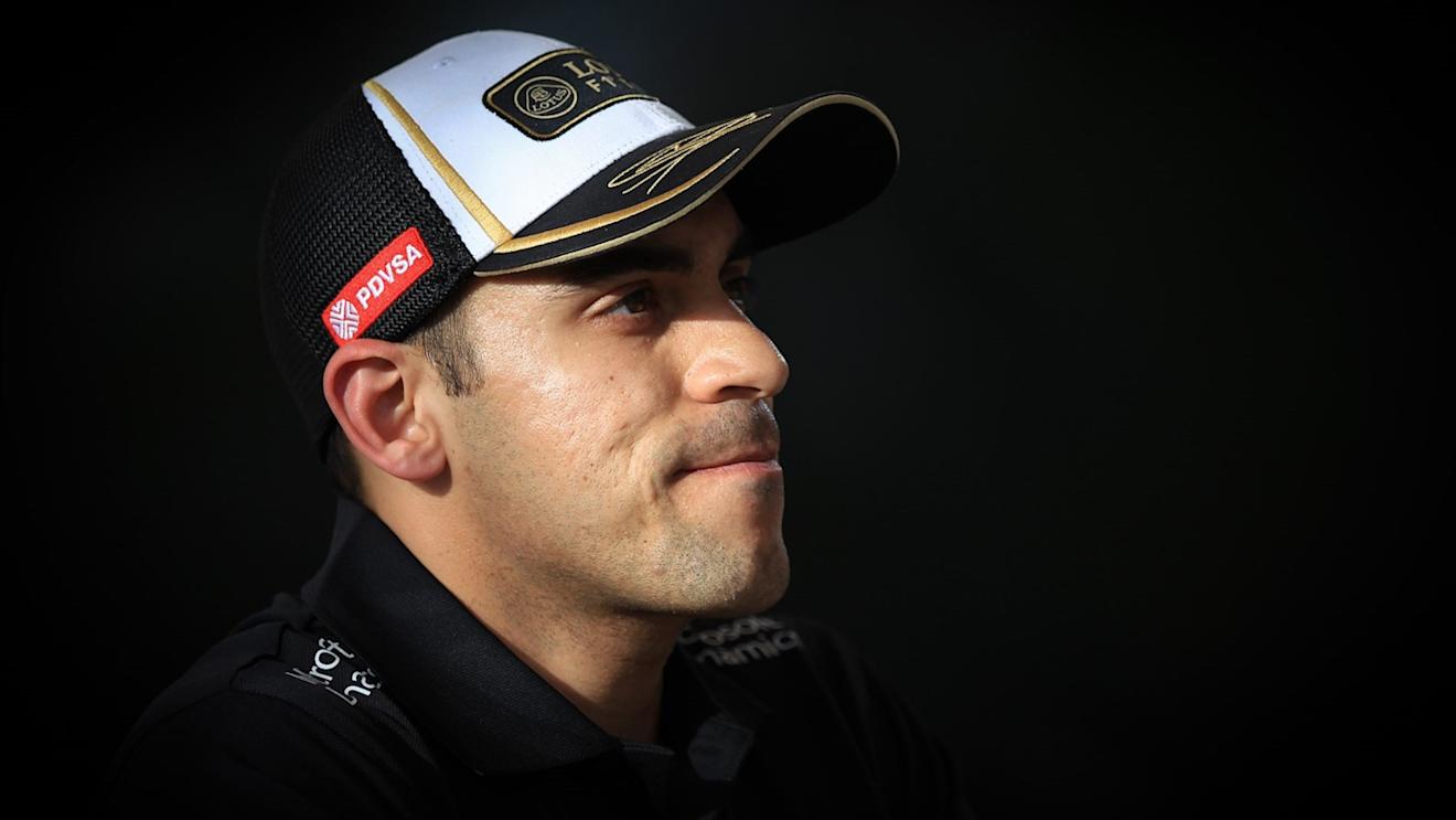 Pastor Maldonado (VEN) Lotus at Formula One World Championship, Rd4, Bahrain Grand Prix Preparations, Bahrain International Circuit, Sakhir, Bahrain, Thursday 16  April 2015. © Sutton Motorsport Images