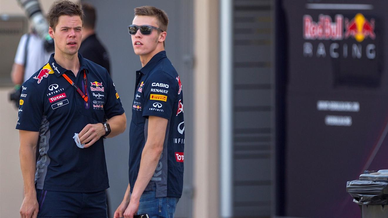 Daniil Kyvat (RUS) Red Bull Racing at Formula One World Championship, Rd4, Bahrain Grand Prix Preparations, Bahrain International Circuit, Sakhir, Bahrain, Thursday 16  April 2015. © Sutton Motorsport Images