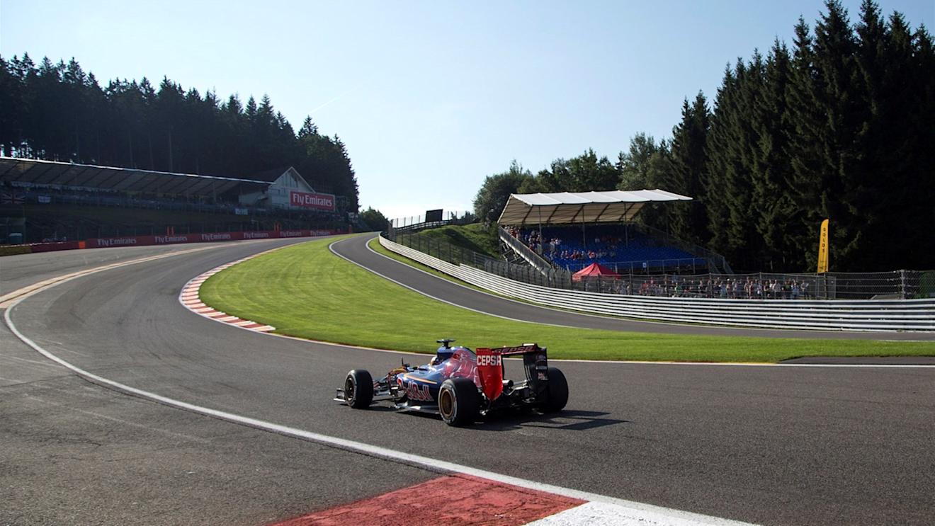 Carlos Sainz jr (ESP) Scuderia Toro Rosso STR10  at Formula One World Championship, Rd11, Belgian Grand Prix, Practice, Spa Francorchamps, Belgium, Friday 21 August 2015. © Sutton Motorsport Images