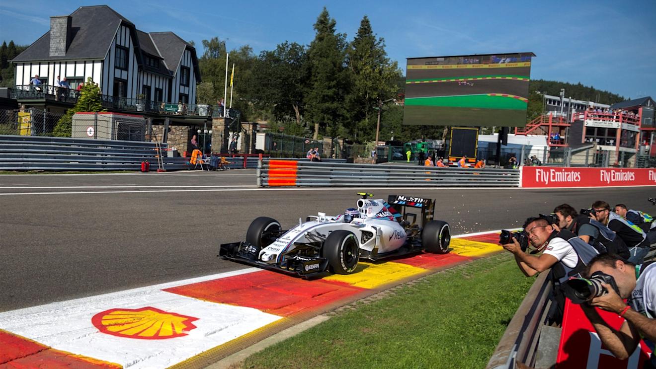Valtteri Bottas (FIN) Williams FW37 at Formula One World Championship, Rd11, Belgian Grand Prix, Practice, Spa Francorchamps, Belgium, Friday 21 August 2015. © Sutton Motorsport Images