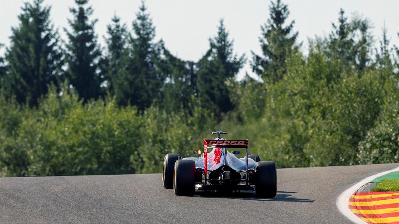 Max Verstappen (NDL) Scuderia Toro Rosso STR10 at Formula One World Championship, Rd11, Belgian Grand Prix, Practice, Spa Francorchamps, Belgium, Friday 21 August 2015. © Sutton Motorsport Images