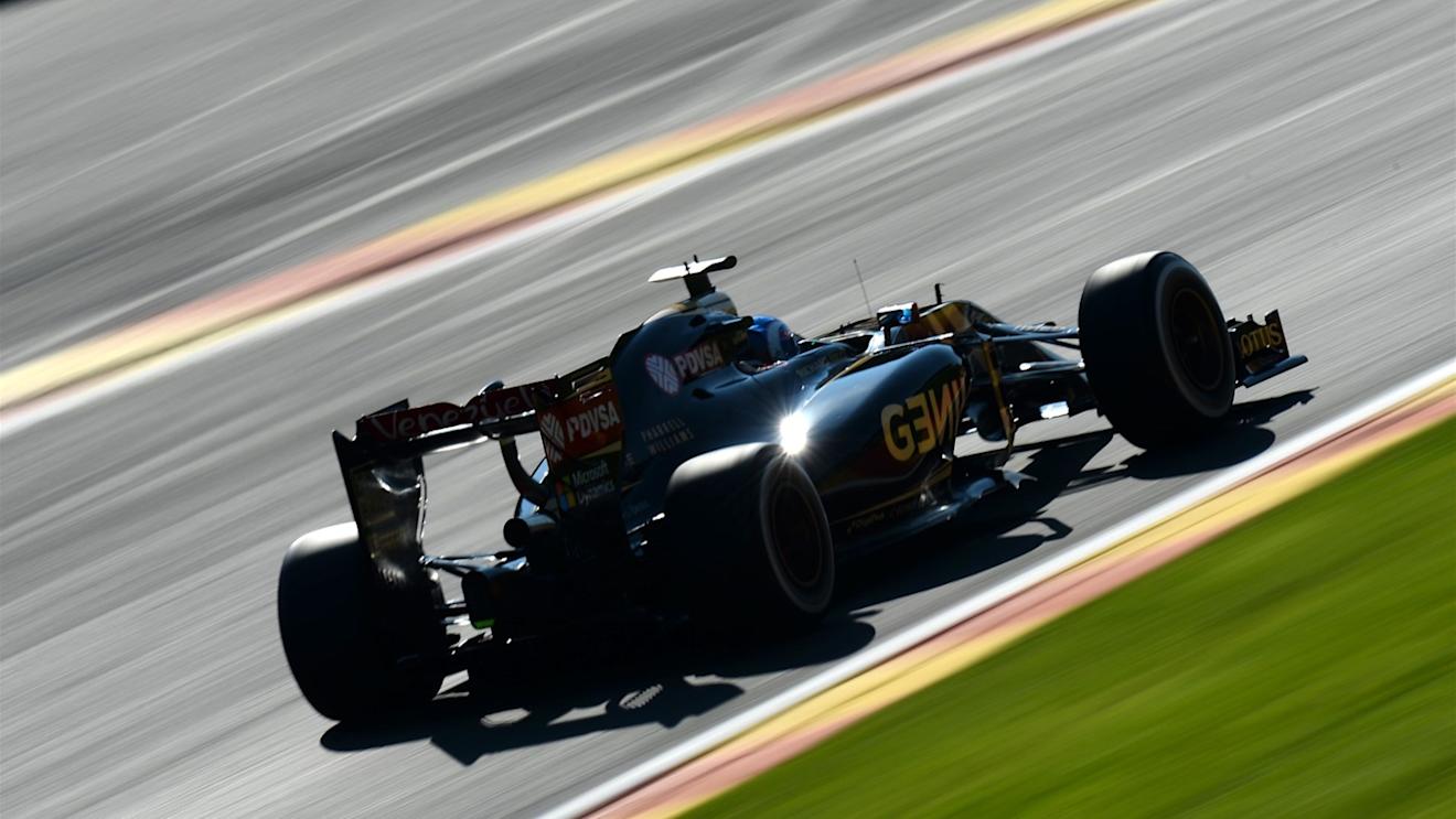Jolyon Palmer (GBR) Lotus Test and Reserve Driver at Formula One World Championship, Rd11, Belgian Grand Prix, Practice, Spa Francorchamps, Belgium, Friday 21 August 2015. © Sutton Motorsport Images