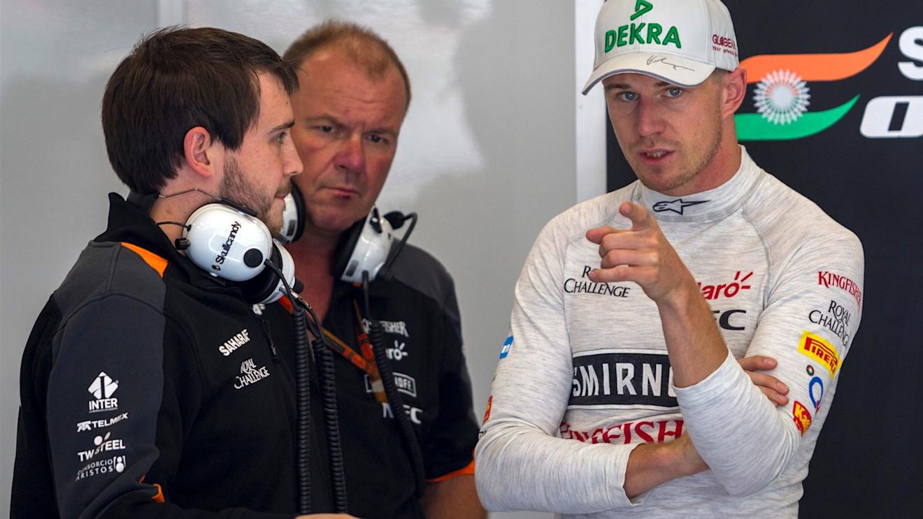 Nico Hulkenberg (GER) Force India at Formula One World Championship, Rd11, Belgian Grand Prix, Practice, Spa Francorchamps, Belgium, Friday 21 August 2015. © Sutton Motorsport Images