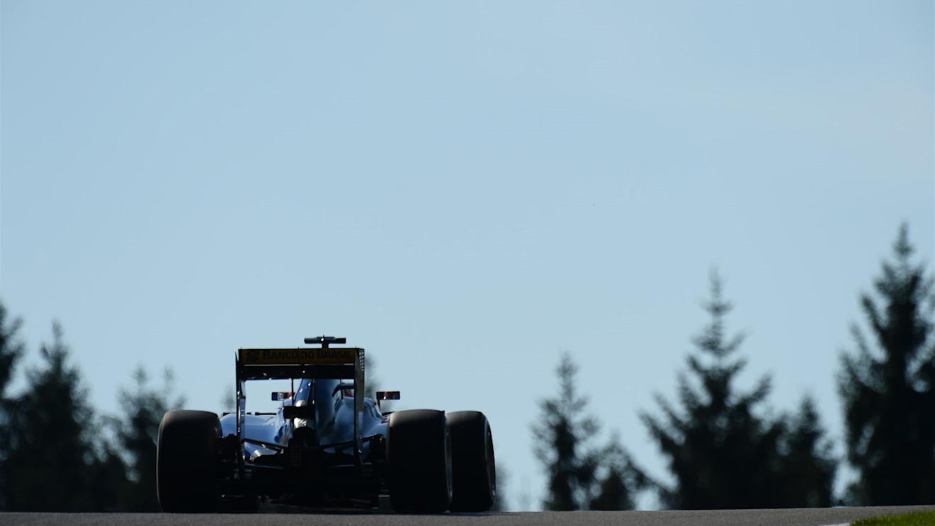 Felipe Nasr (BRA) Sauber C34 at Formula One World Championship, Rd11, Belgian Grand Prix, Qualifying, Spa Francorchamps, Belgium, Saturday 22 August 2015. © Sutton Motorsport Images