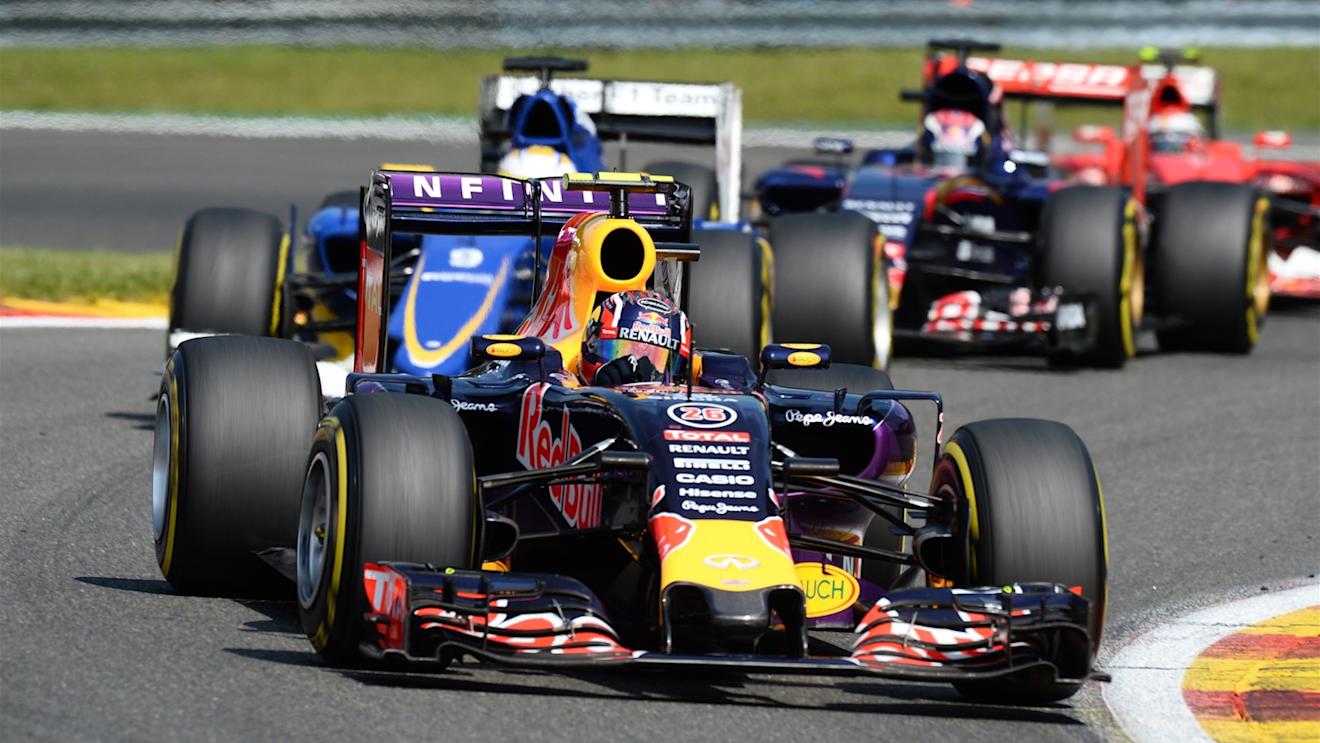 Daniil Kvyat (RUS) Red Bull Racing RB11 at Formula One World Championship, Rd11, Belgian Grand Prix, Race, Spa Francorchamps, Belgium, Sunday 23 August 2015. © Sutton Motorsport Images