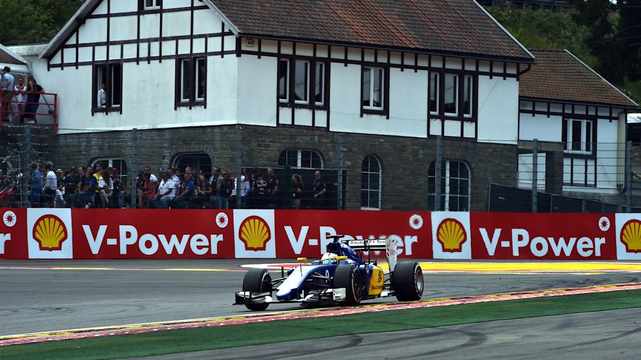 Marcus Ericsson (SWE) Sauber C34 at Formula One World Championship, Rd11, Belgian Grand Prix, Race, Spa Francorchamps, Belgium, Sunday 23 August 2015. © Sutton Motorsport Images