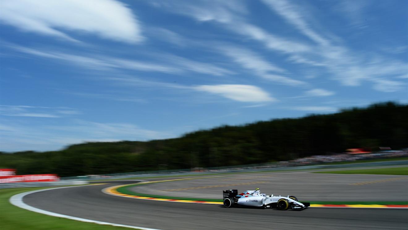Valtteri Bottas (FIN) Williams FW37 at Formula One World Championship, Rd11, Belgian Grand Prix, Race, Spa Francorchamps, Belgium, Sunday 23 August 2015. © Sutton Motorsport Images
