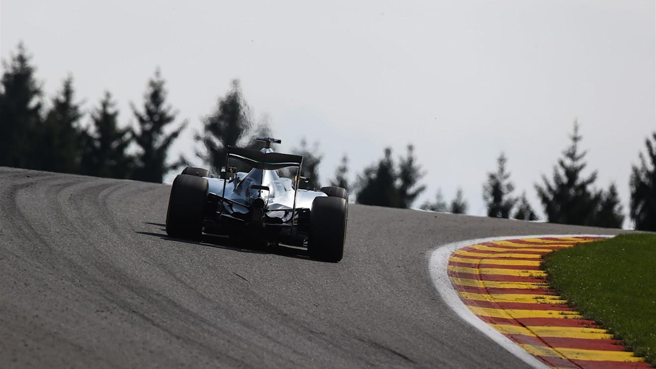 Lewis Hamilton (GBR) Mercedes AMG F1 W06 at Formula One World Championship, Rd11, Belgian Grand Prix, Race, Spa Francorchamps, Belgium, Sunday 23 August 2015. © Sutton Motorsport Images