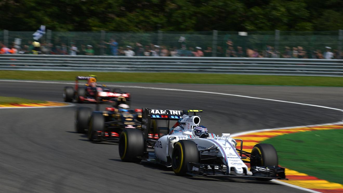 Valtteri Bottas (FIN) Williams FW37 at Formula One World Championship, Rd11, Belgian Grand Prix, Race, Spa Francorchamps, Belgium, Sunday 23 August 2015. © Sutton Motorsport Images