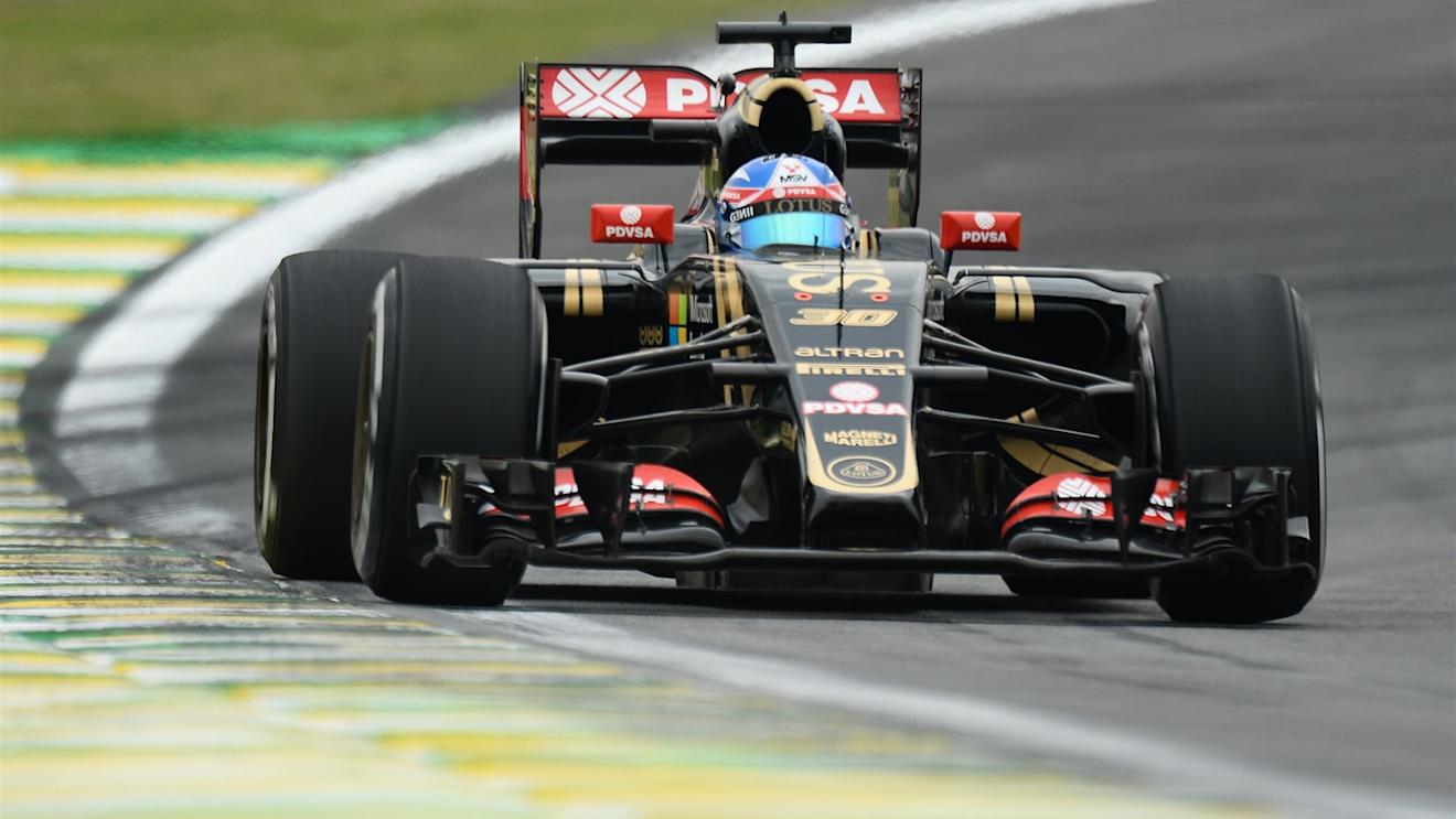 Jolyon Palmer (GBR) Lotus Test and Reserve Driver at Formula One World Championship, Rd18, Brazilian Grand Prix, Practice, Interlagos, Sao Paulo, Brazil, Friday 13 November 2015. © Sutton Motorsport Images