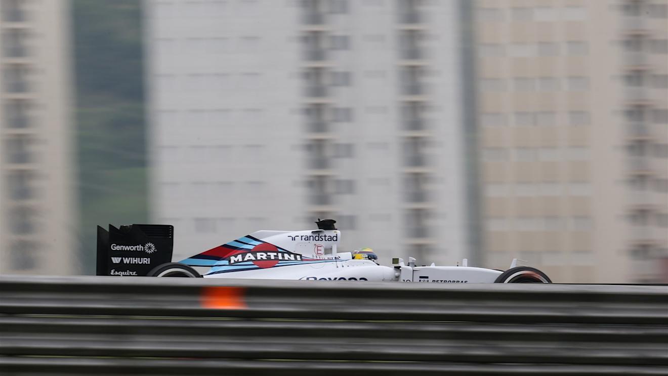 Felipe Massa (BRA) Williams FW37 at Formula One World Championship, Rd18, Brazilian Grand Prix, Practice, Interlagos, Sao Paulo, Brazil, Friday 13 November 2015. © Sutton Motorsport Images