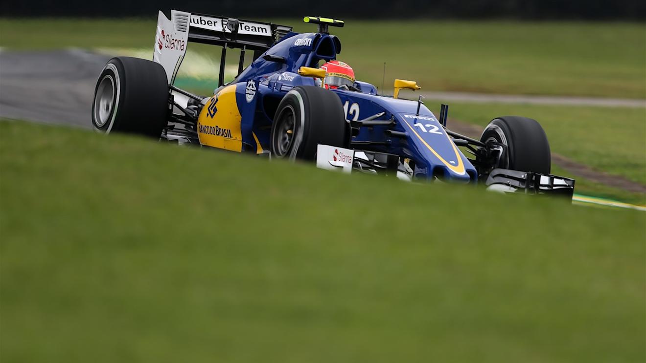 Felipe Nasr (BRA) Sauber C34 at Formula One World Championship, Rd18, Brazilian Grand Prix, Practice, Interlagos, Sao Paulo, Brazil, Friday 13 November 2015. © Sutton Motorsport Images