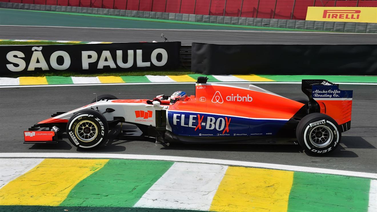 Will Stevens (GBR) Marussia at Formula One World Championship, Rd18, Brazilian Grand Prix, Practice, Interlagos, Sao Paulo, Brazil, Friday 13 November 2015. © Sutton Motorsport Images