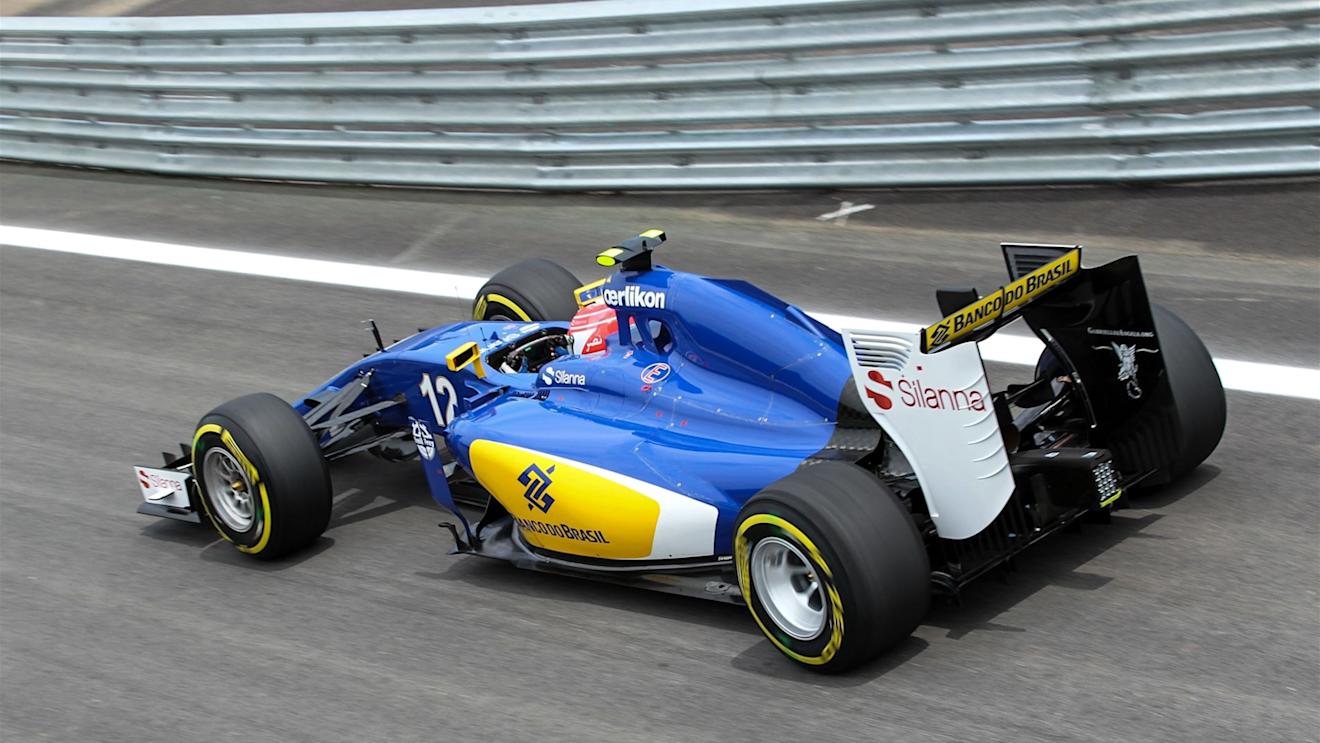 Felipe Nasr (BRA) Sauber C34 at Formula One World Championship, Rd18, Brazilian Grand Prix, Qualifying, Interlagos, Sao Paulo, Brazil, Saturday 14 November 2015. © Sutton Motorsport Images