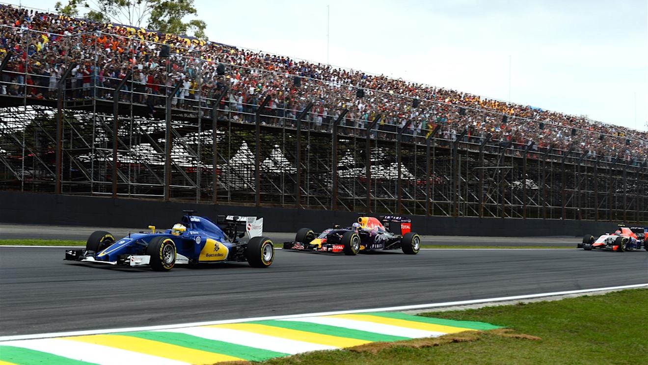 Marcus Ericsson (SWE) Sauber C34 at Formula One World Championship, Rd18, Brazilian Grand Prix, Race, Interlagos, Sao Paulo, Brazil, Sunday 15 November 2015. © Sutton Motorsport Images