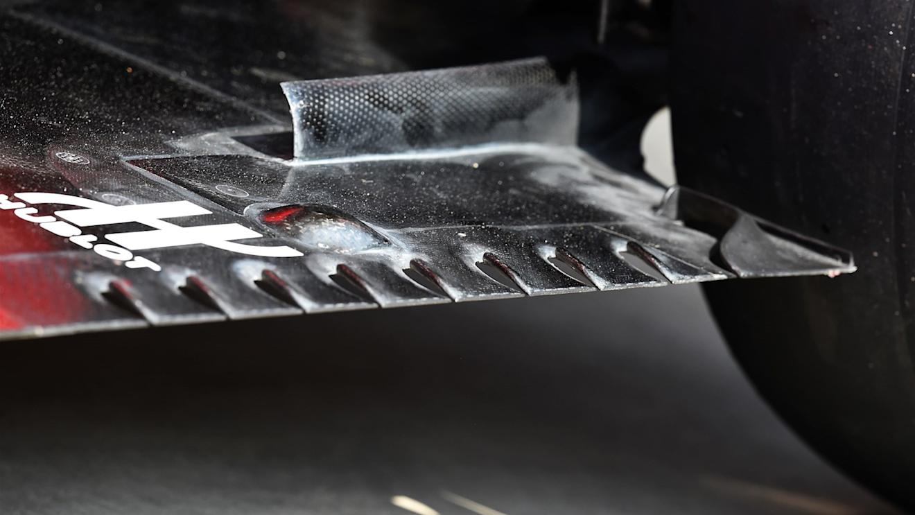 Ferrari SF15-T rear floor detail at Formula One World Championship, Rd18, Brazilian Grand Prix, Preparations, Interlagos, Sao Paulo, Brazil, Thursday 12 November 2015. © Sutton Motorsport Images