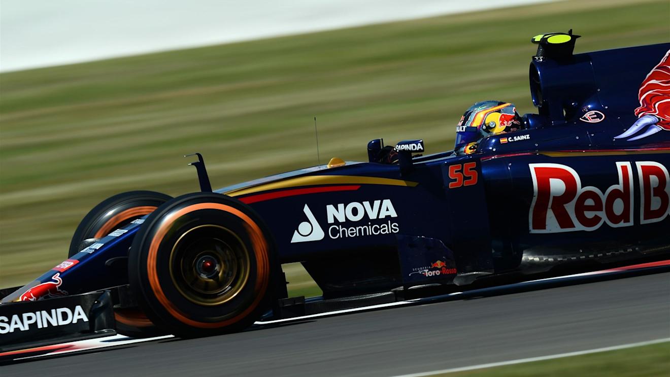 Carlos Sainz jr (ESP) Scuderia Toro Rosso STR10 at Formula One World Championship, Rd9, British Grand Prix, Practice, Silverstone, England, Friday 3 July 2015. © Sutton Motorsport Images