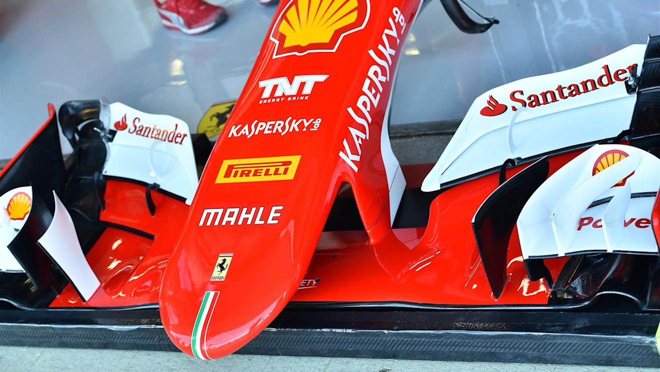 Ferrari SF15-T nose and front wing detail at Formula One World Championship, Rd9, British Grand Prix, Practice, Silverstone, England, Friday 3 July 2015. © Sutton Motorsport Images