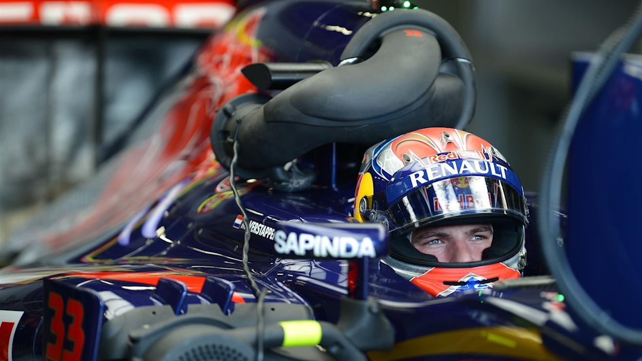 Max Verstappen (NDL) Scuderia Toro Rosso STR10 at Formula One World Championship, Rd9, British Grand Prix, Practice, Silverstone, England, Friday 3 July 2015. © Sutton Motorsport Images