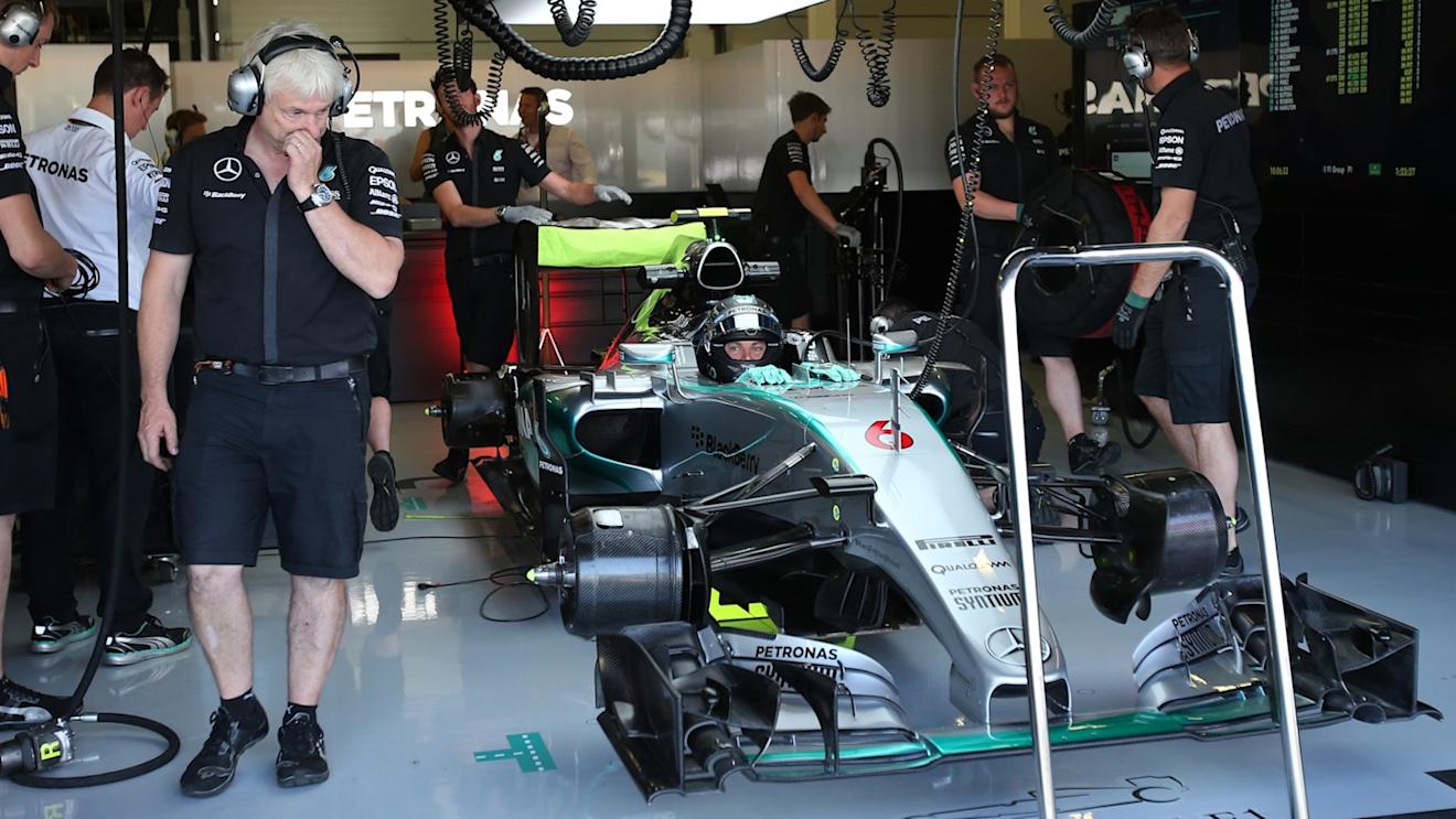Nico Rosberg (GER) Mercedes AMG F1 W06 at Formula One World Championship, Rd9, British Grand Prix, Practice, Silverstone, England, Friday 3 July 2015. © Sutton Motorsport Images