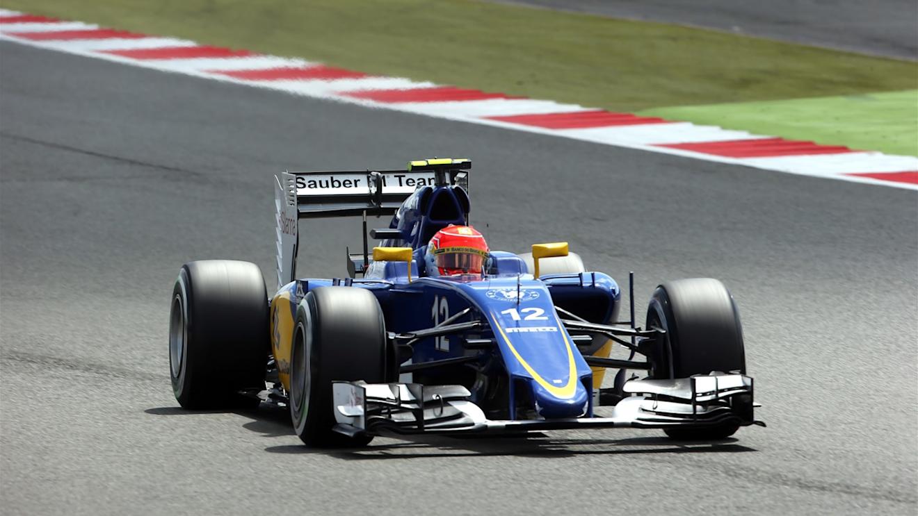 Felipe Nasr (BRA) Sauber C34 at Formula One World Championship, Rd9, British Grand Prix, Qualifying, Silverstone, England, Saturday 4 July 2015. © Sutton Motorsport Images