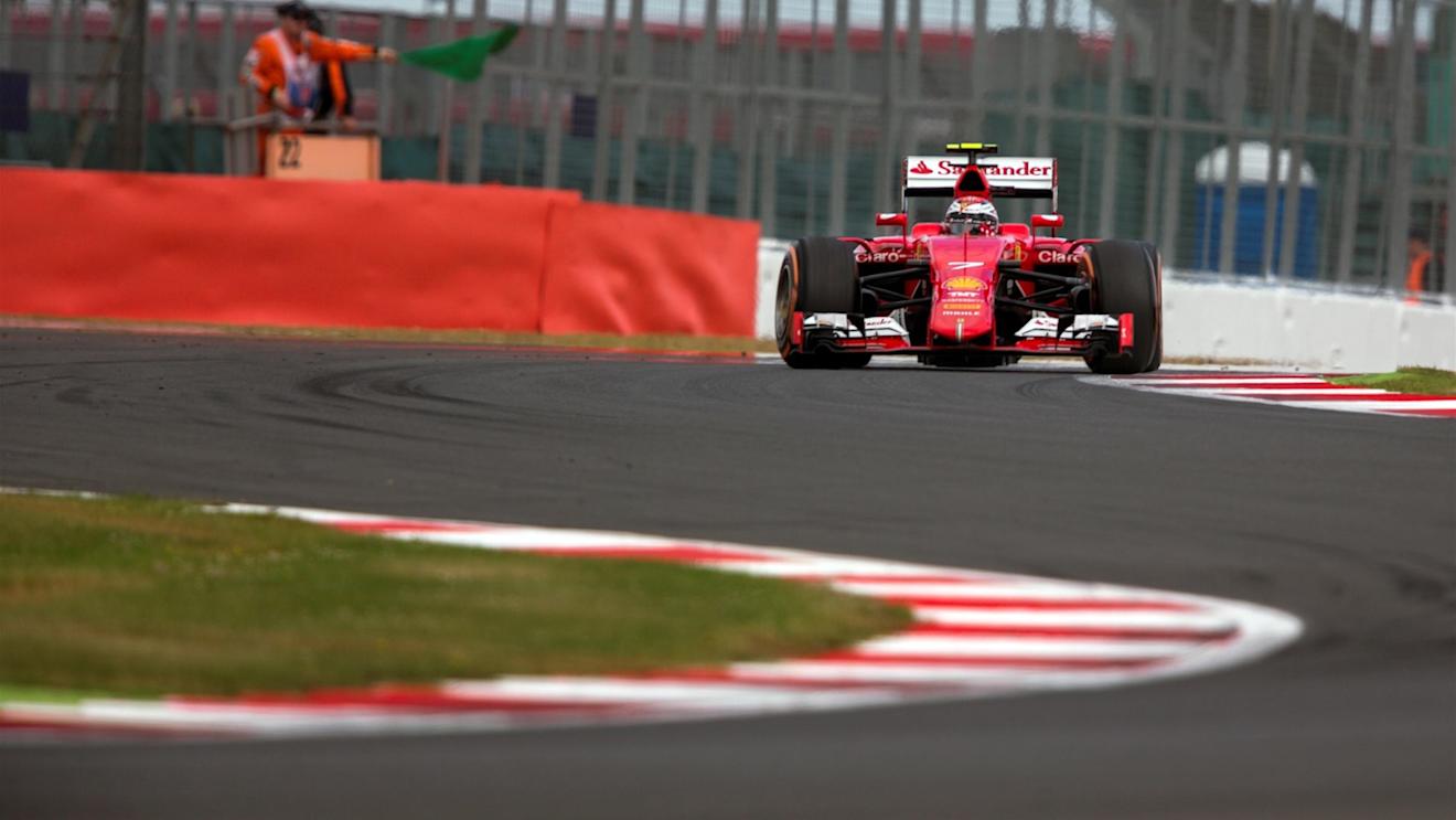 Kimi Raikkonen (FIN) Ferrari SF15-T at Formula One World Championship, Rd9, British Grand Prix, Qualifying, Silverstone, England, Saturday 4 July 2015. © Sutton Motorsport Images