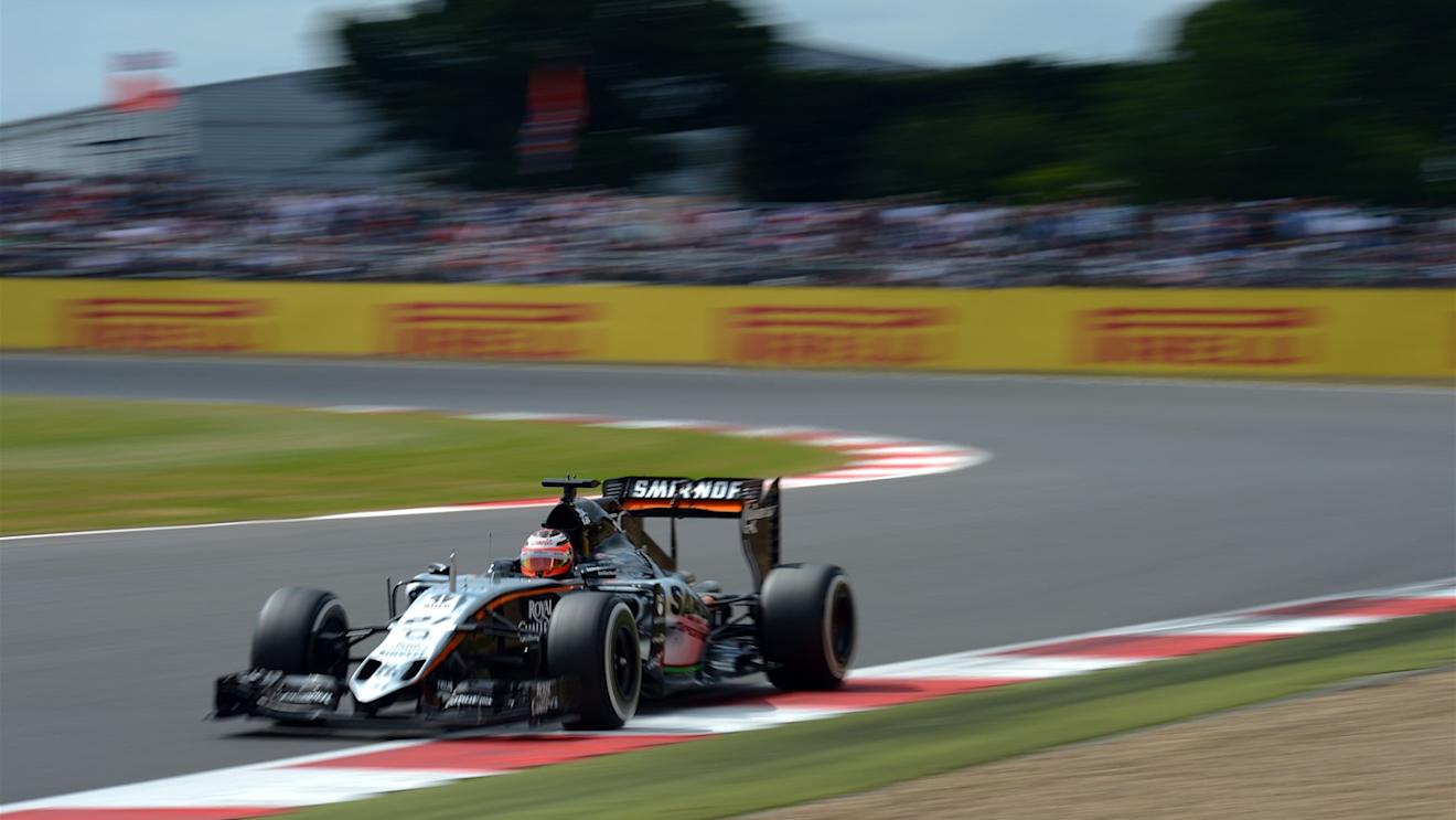Nico Hulkenberg (GER) Force India VJM08 at Formula One World Championship, Rd9, British Grand Prix, Qualifying, Silverstone, England, Saturday 4 July 2015. © Sutton Motorsport Images