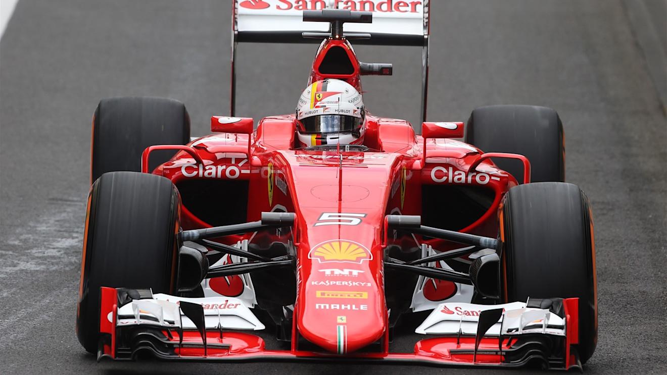 Sebastian Vettel (GER) Ferrari SF15-T at Formula One World Championship, Rd9, British Grand Prix, Qualifying, Silverstone, England, Saturday 4 July 2015. © Sutton Motorsport Images