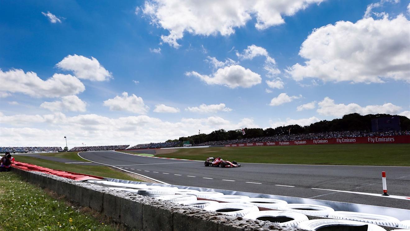 Sebastian Vettel (GER) Ferrari SF15-T at Formula One World Championship, Rd9, British Grand Prix, Qualifying, Silverstone, England, Saturday 4 July 2015. © Sutton Motorsport Images