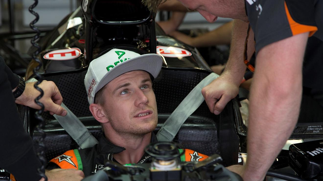 Nico Hulkenberg (GER) Force India VJM08 at Formula One World Championship, Rd9, British Grand Prix, Preparations, Silverstone, England, Thursday 2 July 2015. © Sutton Motorsport Images
